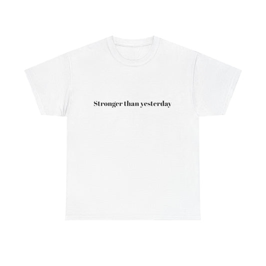 Motivational Unisex Heavy Cotton Tee, Inspirational T-Shirt, Fitness Apparel, Positive Vibes Shirt, Gifts for Him/Her