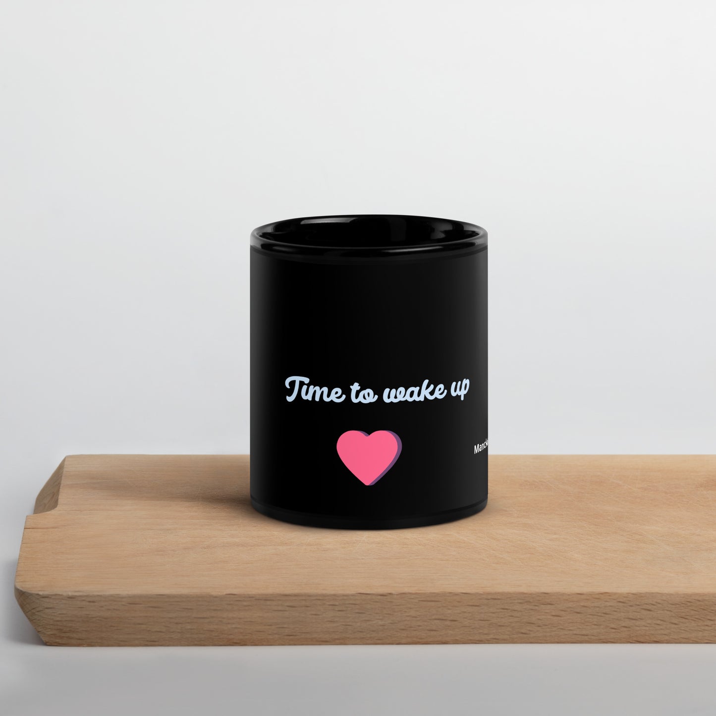 Black Glossy Mug