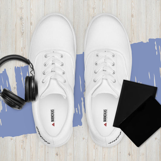 Men’s lace-up canvas shoes